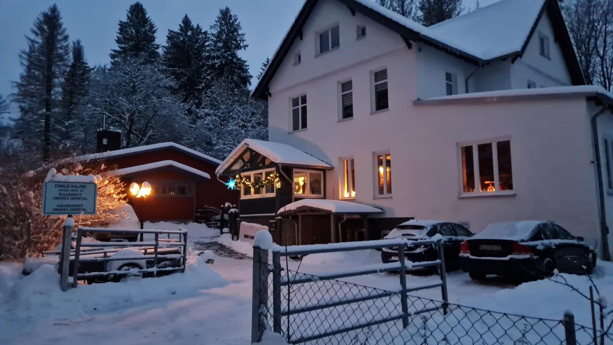 Ferienwohnung Eulennest Bis 10 Personen,Waesche,Reinigung,Parkplatz Inklusive,Kurtaxe Wird Extra Berechnet Altenau  Exterior foto
